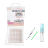 Maxbell 240 Pairs Invisible Fiber Double Eyelid Stickers Eyelid Lifting Strips Semiellipse