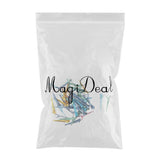 Maxbell Lot of 50 Pieces Metal Salon Hair Clips Hairdressing Sectioning Clamps Tools