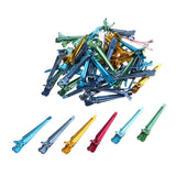 Maxbell Lot of 50 Pieces Metal Salon Hair Clips Hairdressing Sectioning Clamps Tools