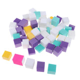 Maxbell 60Pcs Multicolor Nail Art Buffer Files Block Manicure Buffing Sanding Polish