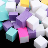 Maxbell 60Pcs Multicolor Nail Art Buffer Files Block Manicure Buffing Sanding Polish