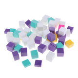 Maxbell 60Pcs Multicolor Nail Art Buffer Files Block Manicure Buffing Sanding Polish