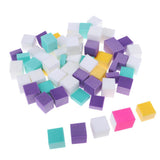 Maxbell 60Pcs Multicolor Nail Art Buffer Files Block Manicure Buffing Sanding Polish