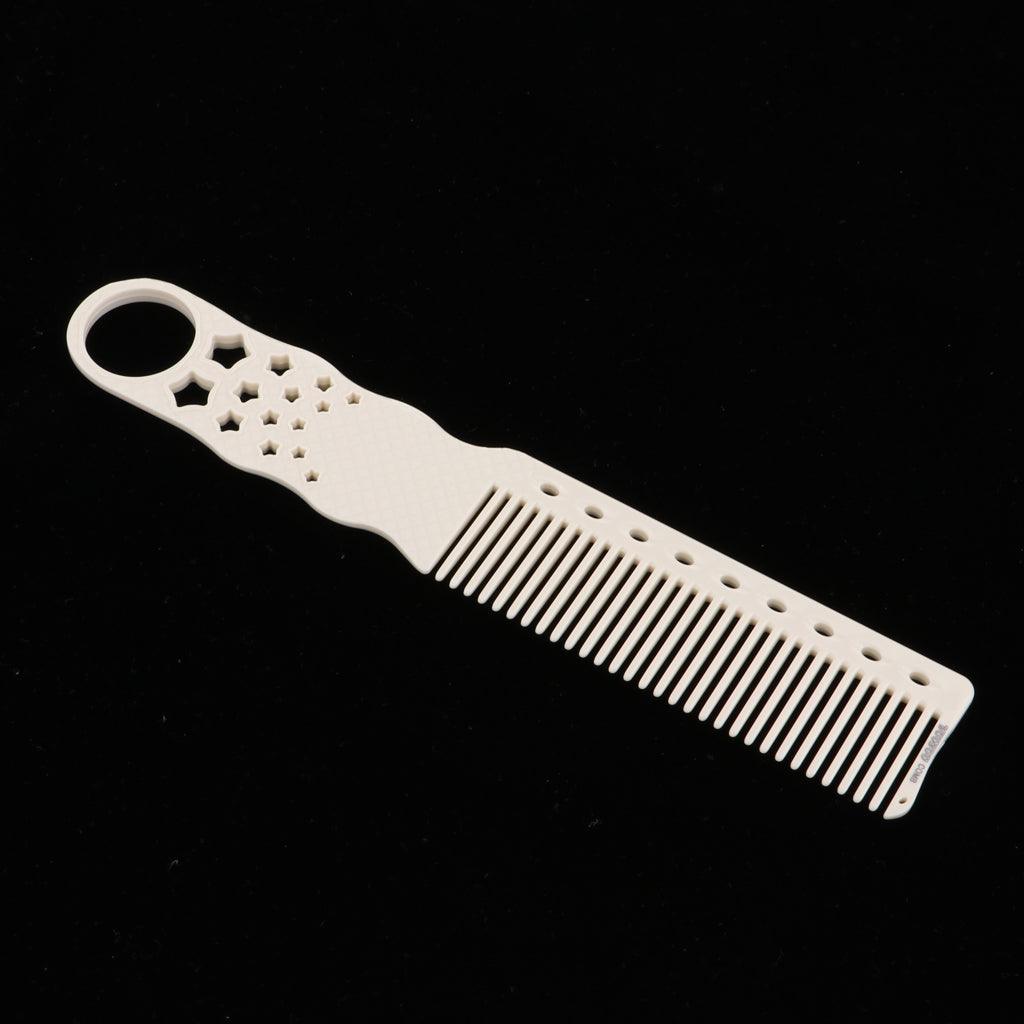 Maxbell Professional Fine Tooth Barber Styling Comb for Men Women Anti-static Beige - Aladdin Shoppers