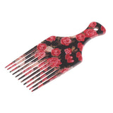 Maxbell Men Women Oily Hair Comb Hairdressing Slick Back Hairstyle Brush Tool S