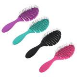 Maxbell Anti-static Scalp Massage Hair Brush Comb for Curly Straight Hair Rose Red - Aladdin Shoppers