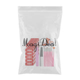 Maxbell DIY Acrylic UV Gel Nail Extension Kit Nail Forms Brushes Manicure Set Orange