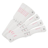 Maxbell 12pcs Eyebrow Shaping Stencils Grooming Kit Brow Shaper Definition Templates