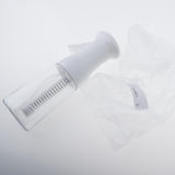 Maxbell 200ml Empty Hair Styling Spray Bottle Fine Water Mister Trigger Pump Sprayer White