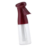 Maxbell 200ml Empty Hair Styling Spray Bottle Fine Water Mister Trigger Pump Sprayer Wine Red