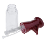 Maxbell 200ml Empty Hair Styling Spray Bottle Fine Water Mister Trigger Pump Sprayer Wine Red