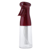 Maxbell 200ml Empty Hair Styling Spray Bottle Fine Water Mister Trigger Pump Sprayer Wine Red