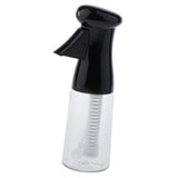 Maxbell 200ml Empty Hair Styling Spray Bottle Fine Water Mister Trigger Pump Sprayer Black