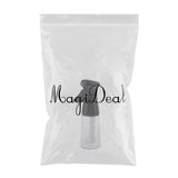Maxbell 200ml Empty Hair Styling Spray Bottle Fine Water Mister Trigger Pump Sprayer Black