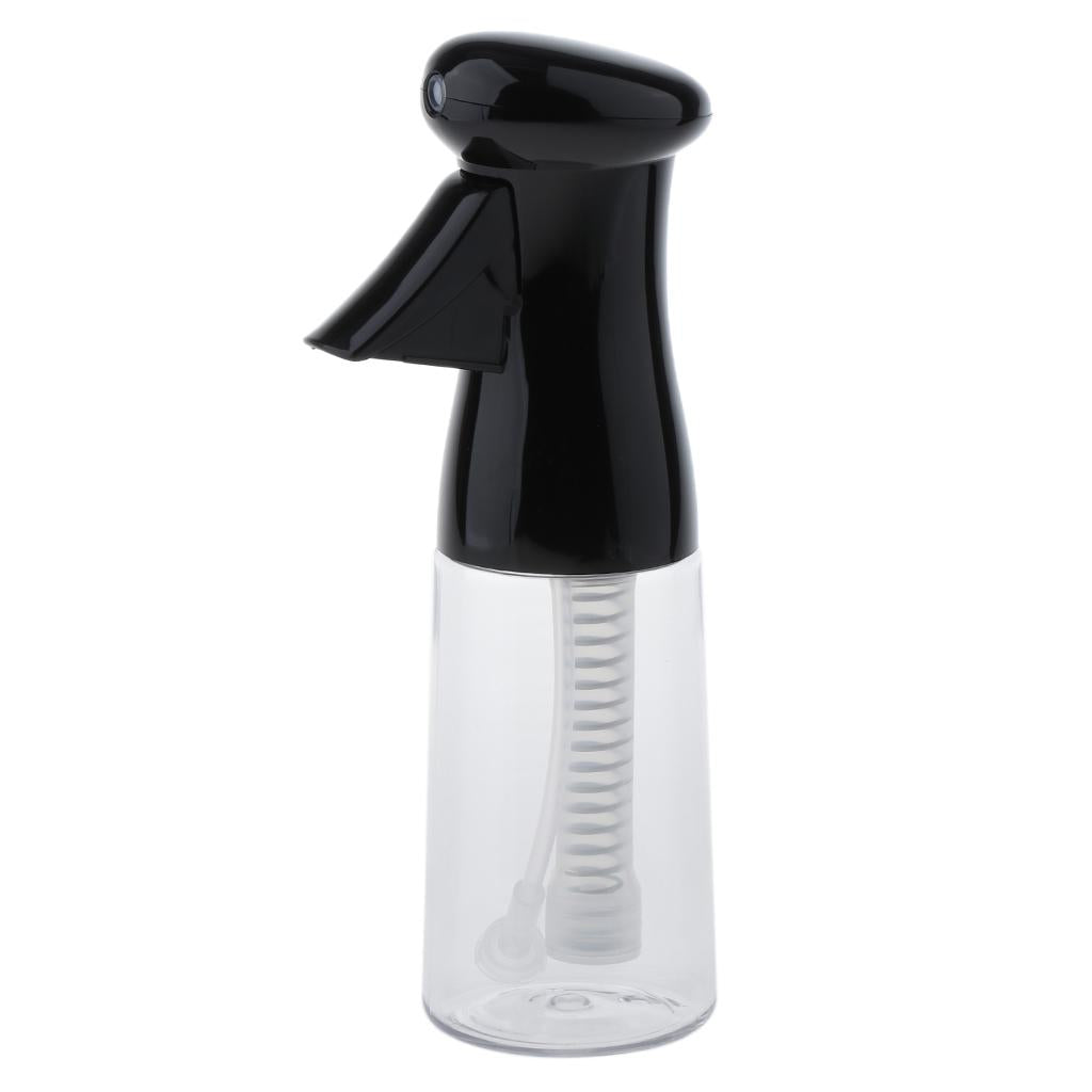 Maxbell 200ml Empty Hair Styling Spray Bottle Fine Water Mister Trigger Pump Sprayer Black