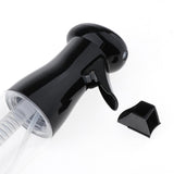 Maxbell 200ml Empty Hair Styling Spray Bottle Fine Water Mister Trigger Pump Sprayer Black