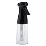 Maxbell 200ml Empty Hair Styling Spray Bottle Fine Water Mister Trigger Pump Sprayer Black