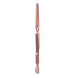 Maxbell 3 Way C-curve Nail Art Pincher Pinching Tool Cuticle Pusher for Acrylic Nail