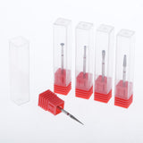 Maxbell 5Pcs Emery Manicure Pedicure Grinding Head Cuticle Clean Nail File Drill Bit