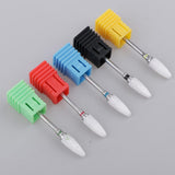 Maxbell 5x Electric Ceramic Nail Drill Bit Acrylic UV Gels Polish Removal Files Bits