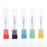 Maxbell 5x Electric Ceramic Nail Drill Bit Acrylic UV Gels Polish Removal Files Bits