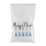 Maxbell 5pcs Carbide Nail Drill Bits Polishing Grinding Head for Electric Nail Files