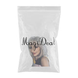 Maxbell 12'' Short Straight Bob Synthetic Wigs for Women Cosplay Costume w/ Wig Cap
