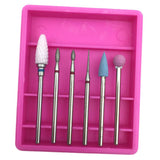 Maxbell 6pcs Electric Nail Drill Bit Set Grinding Head for Acrylic UV Gel Shaping 05