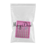 Maxbell 6pcs Electric Nail Drill Bit Set Grinding Head for Acrylic UV Gel Shaping 05