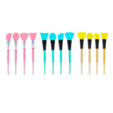 Max 4x Silicone Face Mask Brush Applicator Tool for Facials Mud Clay Mask Pink