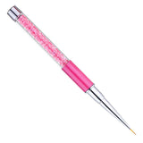 Maxbell Crystal Nail Art Design DIY Drawing Painting Striping UV Gel Pen Brush 7mm