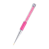 Maxbell Crystal Nail Art Design DIY Drawing Painting Striping UV Gel Pen Brush 7mm