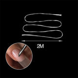 Maxbell Adhesive Nail Extension Fiberglass Tips Form Building Fiber Glass 200cm