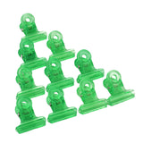 Maxbell 10X Reusable Acrylic Nail Polish Remover Clips Nail Art Soak Off Clip Green