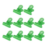 Maxbell 10X Reusable Acrylic Nail Polish Remover Clips Nail Art Soak Off Clip Green