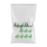 Maxbell 10X Reusable Acrylic Nail Polish Remover Clips Nail Art Soak Off Clip Green