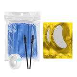 Maxbell 4 in 1 Professional Beginner Grafting Eye Lash Eyelash Extensions Set Blue