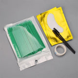 Maxbell 4 in 1 Professional Beginner Grafting Eye Lash Eyelash Extensions Set Green