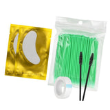 Maxbell 4 in 1 Professional Beginner Grafting Eye Lash Eyelash Extensions Set Green