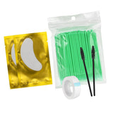 Maxbell 4 in 1 Professional Beginner Grafting Eye Lash Eyelash Extensions Set Green