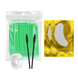 Maxbell 4 in 1 Professional Beginner Grafting Eye Lash Eyelash Extensions Set Green