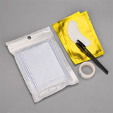 Maxbell 4 in 1 Professional Beginner Grafting Eye Lash Eyelash Extensions Set White