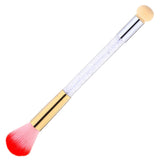Maxbell Nail Care Manicure Dust Remover Cleaner Brushes Makeup Powder Brushes Clear