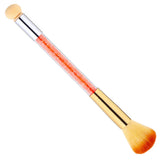 Maxbell Nail Care Manicure Dust Remover Cleaner Brushes Makeup Powder Brushes Orange