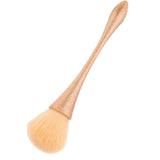 Maxbell Soft Makeup Nail Dust Remover Powder Cleaning Brush Nail Art Tools Gold