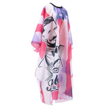 Maxbell Neck Shawl Cape Hairstyling Gown Salon Hairdressing Cloth Hair Coloring Tool