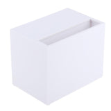 Max 20 Slots Desk Lipstick Holder Display Cosmetic Organizer Makeup Case White