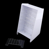 Max Acrylic Lipstick Display Makeup Organizer Rack Storage Case Holder White