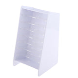 Max Acrylic Lipstick Display Makeup Organizer Rack Storage Case Holder White