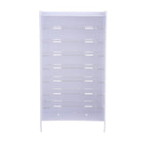 Max Acrylic Lipstick Display Makeup Organizer Rack Storage Case Holder White